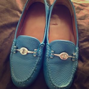 Coach Arlene driver loafer color blue size 7